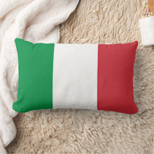 Flag Italy Tricolor Lumbar Cushion