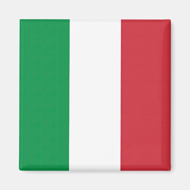 Flag Italy Tricolor Magnet (Front)