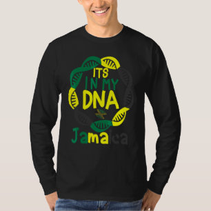 Flag Jamaica It`s In My Dna Men Women Kids Jamaica T-Shirt