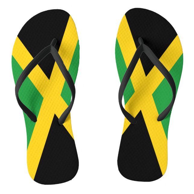 Flag Jamaica Thongs (Footbed)