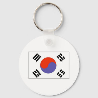 Flag Korea Key Ring