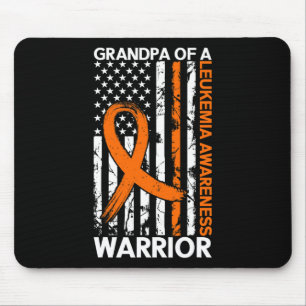 Flag Leukaemia Awareness Month Us American For Gra Mouse Pad