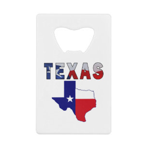Flag Map With Texas