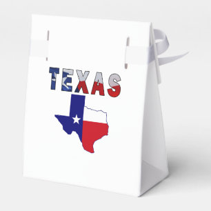 Flag Map With Texas Favour Box
