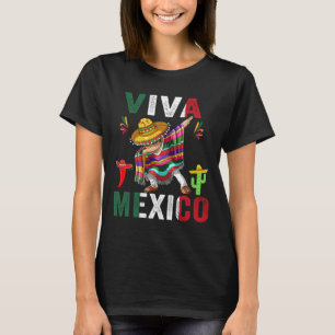 Flag Mexico Independence Day Mexican Men Women Kid T-Shirt