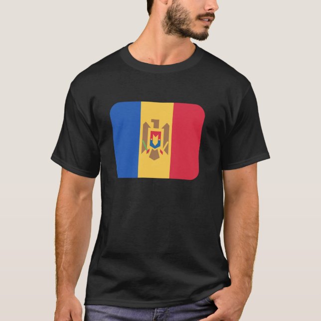 Flag Moldova T-Shirt (Front)