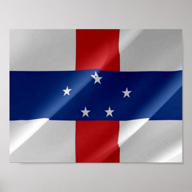 FLAG - Netherlands Antilles - Poster (Front)