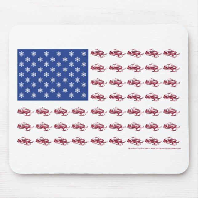 FLAG-O-SLEDS-[Converted] Mouse Pad (Front)