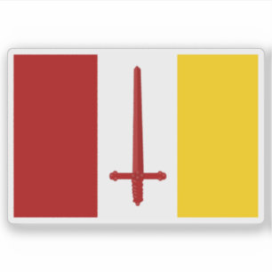 Flag of Aalst, Belgium