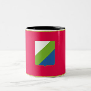Flag of Abruzzo (Italy) Two-Tone Coffee Mug