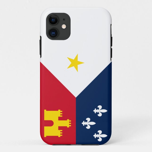 Flag of Acadiana Case-Mate iPhone Case (Back)