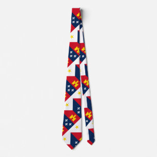 Flag of Acadiana Tie