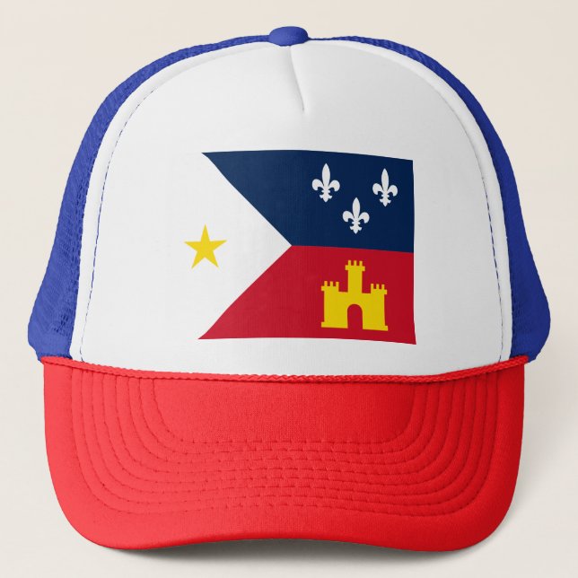 Flag of Acadiana Trucker Hat (Front)
