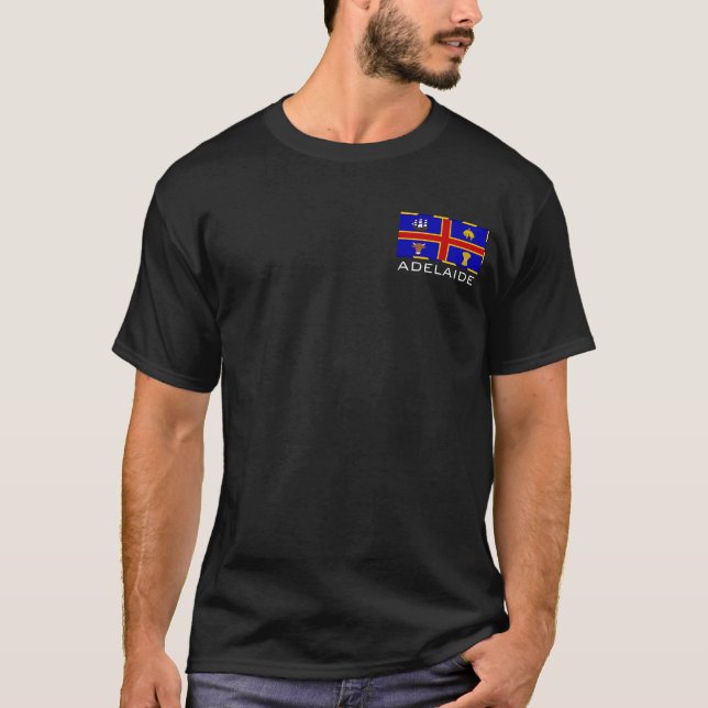 Flag of Adelaide, Australia T-Shirt (Front)