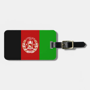 Flag of Afganistan Easy ID Luggage Tag