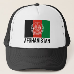 Flag of Afghanistan - 2013 adoption Trucker Hat