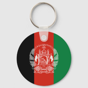 Flag of Afghanistan Key Ring