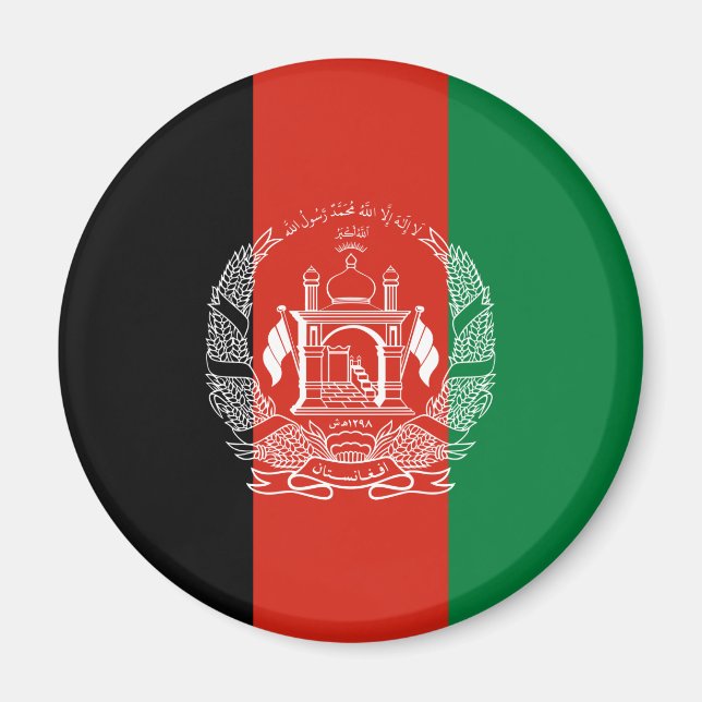 Flag of Afghanistan Magnet (Front)