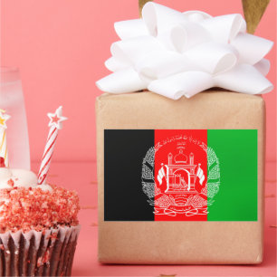 Flag of Afghanistan Rectangular Sticker