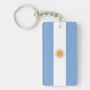 Flag of Agentina Key Ring