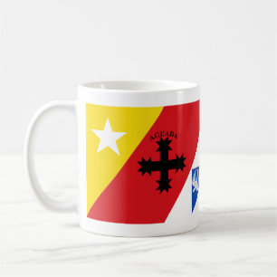 Flag of Aguada, Puerto Rico Coffee Mug