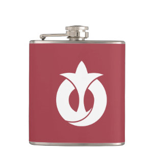 Flag of Aichi Prefecture, Japan Hip Flask