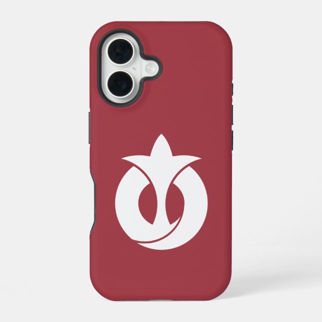 Flag of Aichi Prefecture, Japan iPhone 16 Case (Back)
