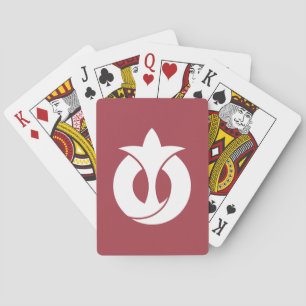 Flag of Aichi Prefecture, Japan Playing Cards