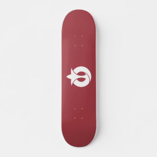 Flag of Aichi Prefecture, Japan Skateboard