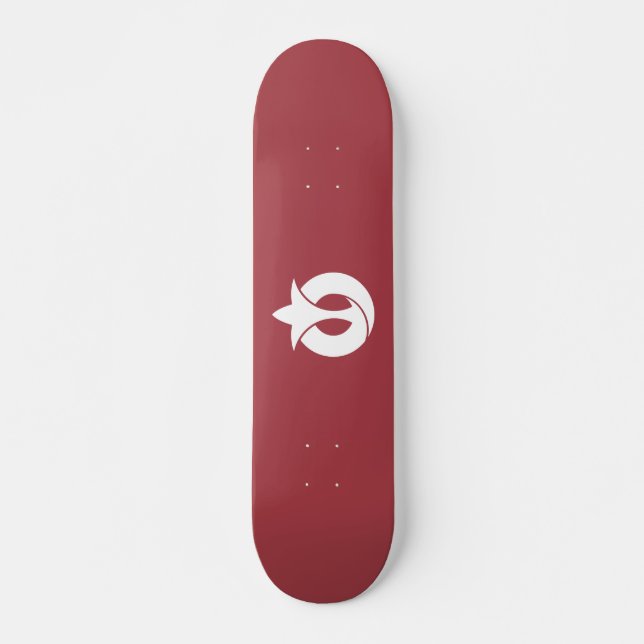 Flag of Aichi Prefecture, Japan Skateboard (Front)