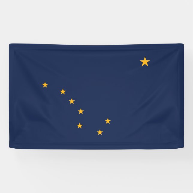 Flag of Alaska Banner (Horizontal)