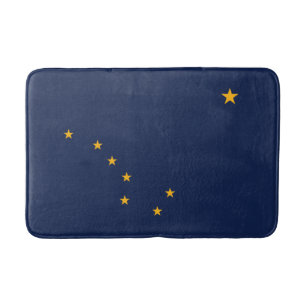 Flag of Alaska Bath Mat