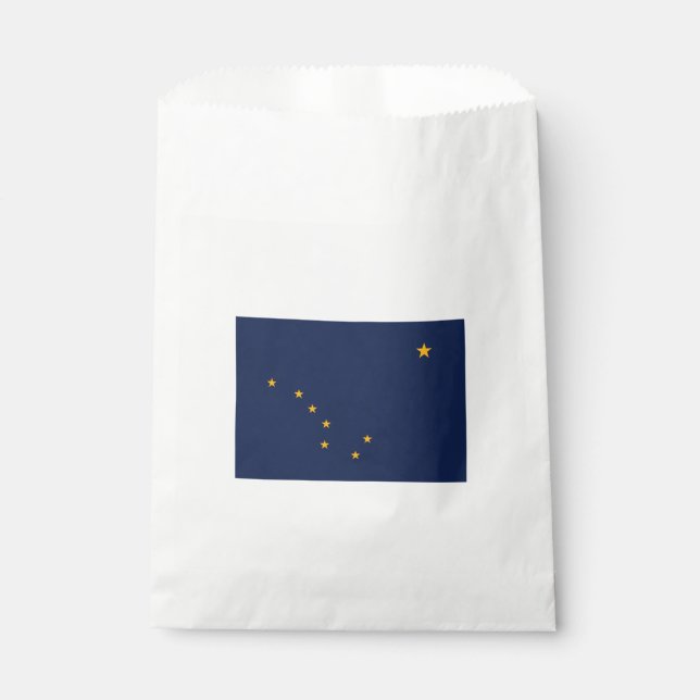 Flag of Alaska Favour Bag (Front)