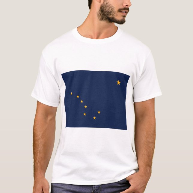 Flag of Alaska T-Shirt (Front)