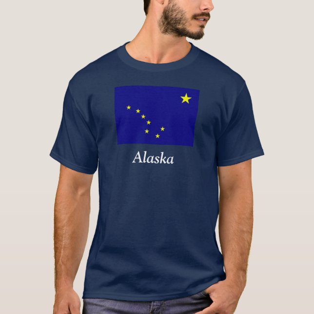 Flag of Alaska T-Shirt (Front)