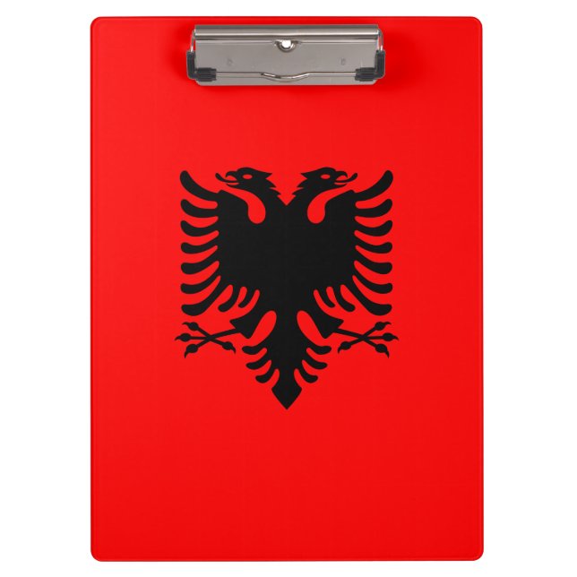 Flag of Albania Clipboard (Front)