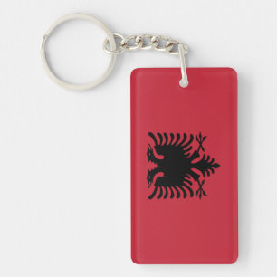 Flag of Albania Key Ring