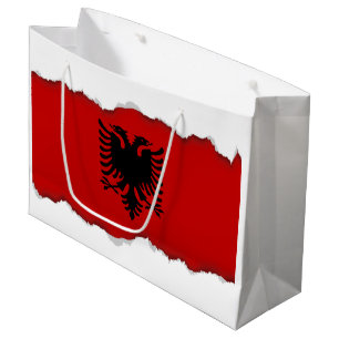 Flag of Albania Large Gift Bag