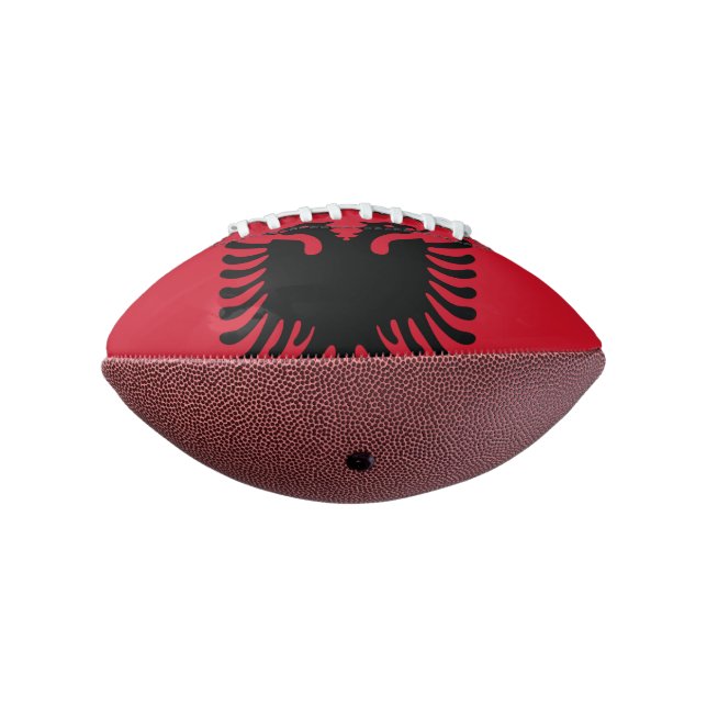 Flag of Albania Mini Football (Rotated 270)