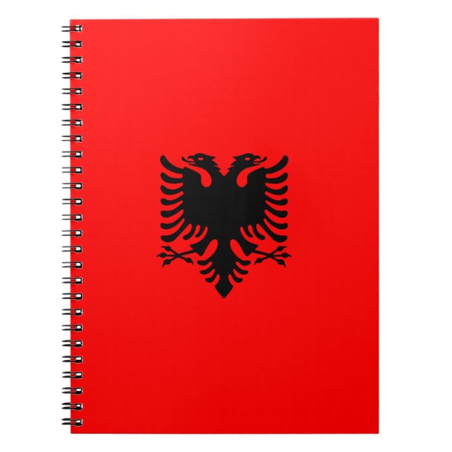 Flag of Albania Notebook (Front)