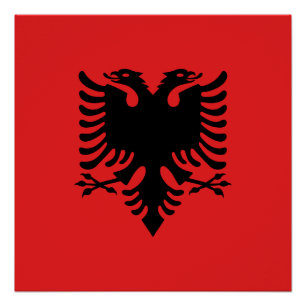 Flag of Albania Poster