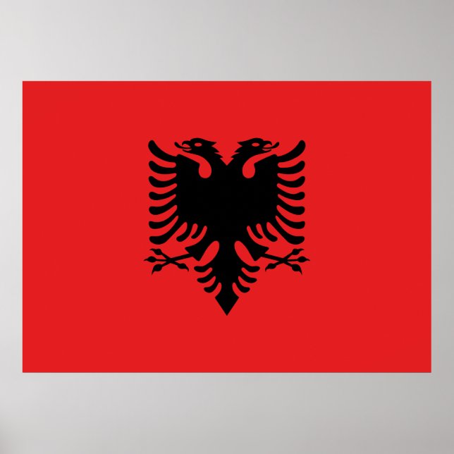 Flag of Albania Poster (Front)