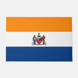 Flag of Albany (New York) Doormat