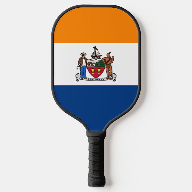Flag of Albany, New York Pickleball Paddle (Front)