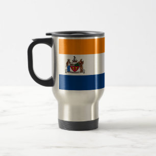 Flag of Albany, New York Travel Mug
