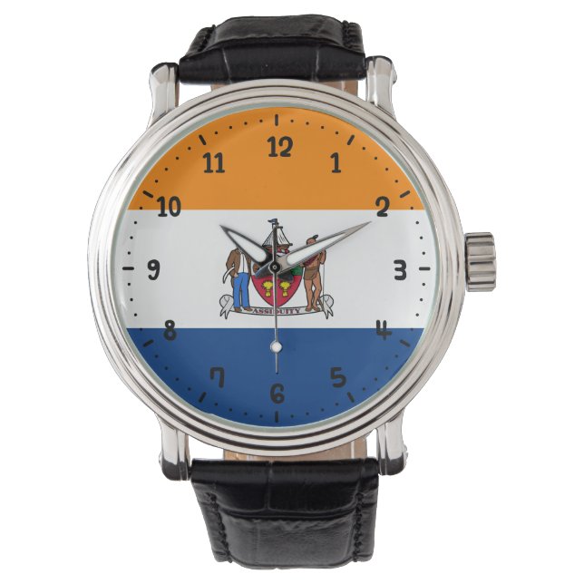 Flag of Albany, New York Watch (Front)