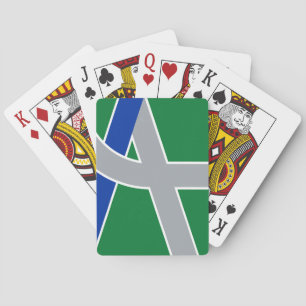 Flag of Albany, Oregon Playing Cards