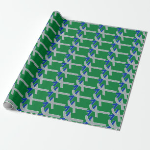 Flag of Albany, Oregon Wrapping Paper