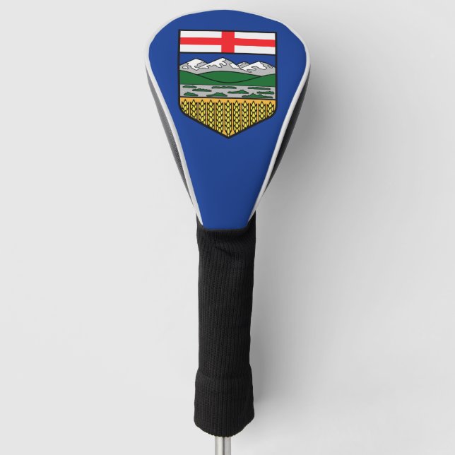 Flag of Alberta - CANADA Golf Head Cover (Front)