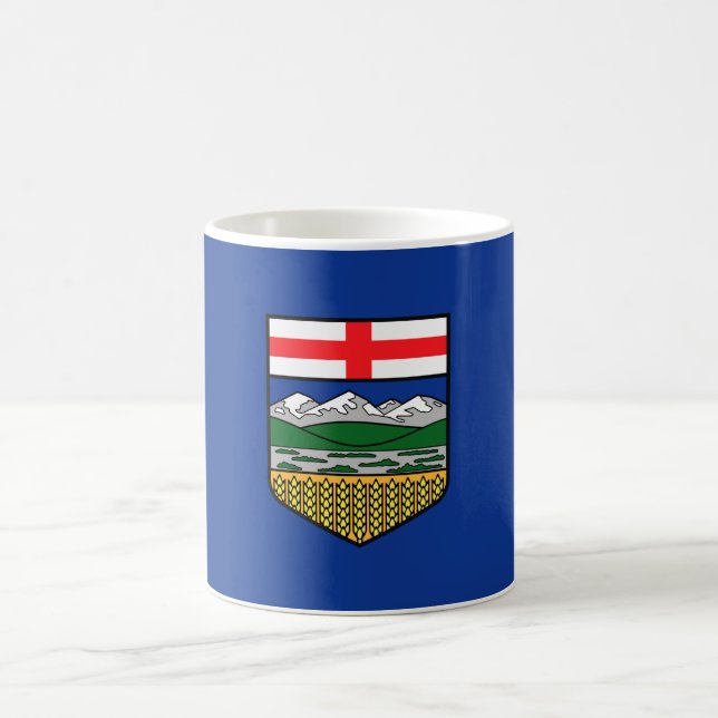 Flag of Alberta Coffee Mug (Center)